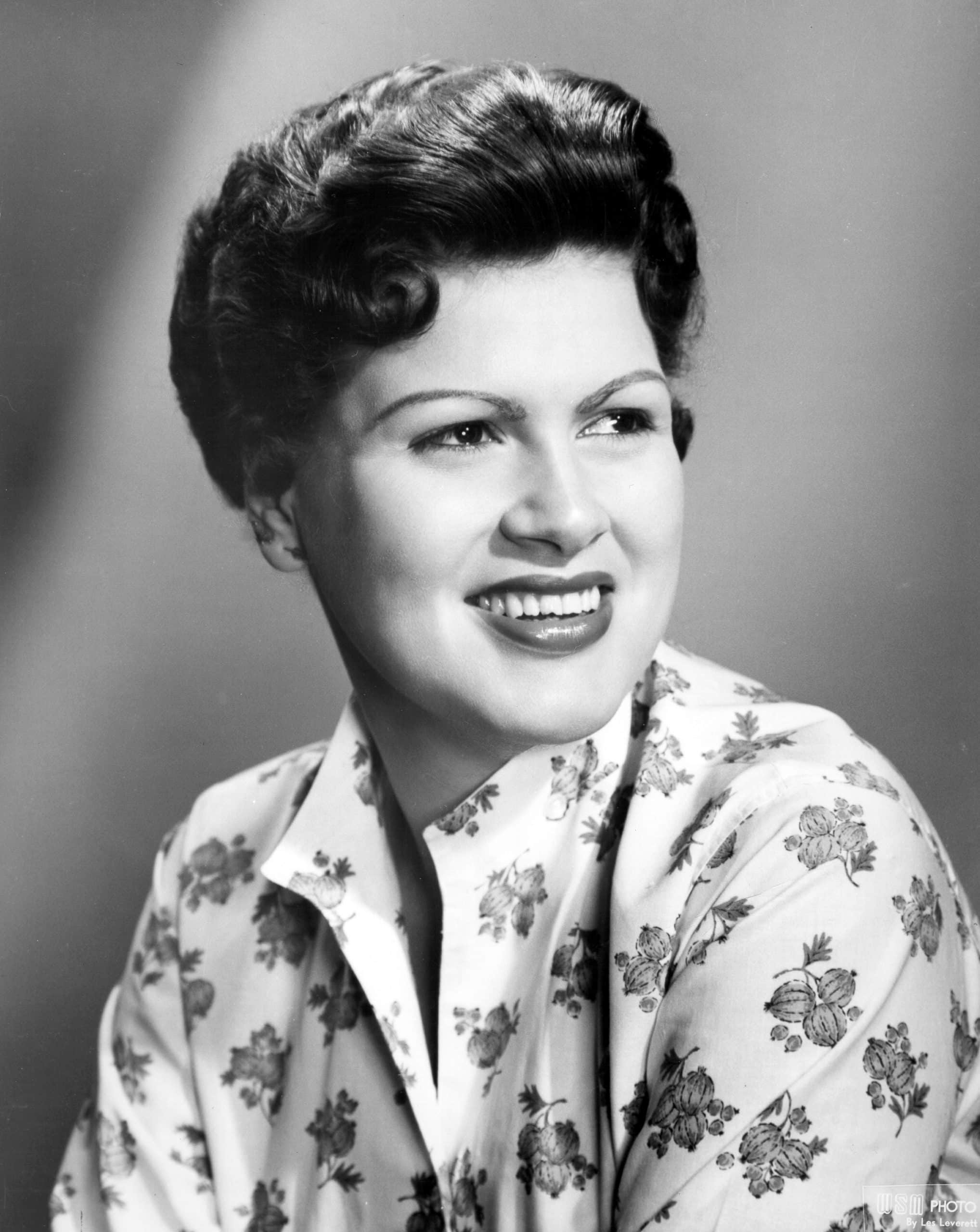 A portrait of Patsy Cline. LeAnn Rimes performed a tribute to her at a past awards show.