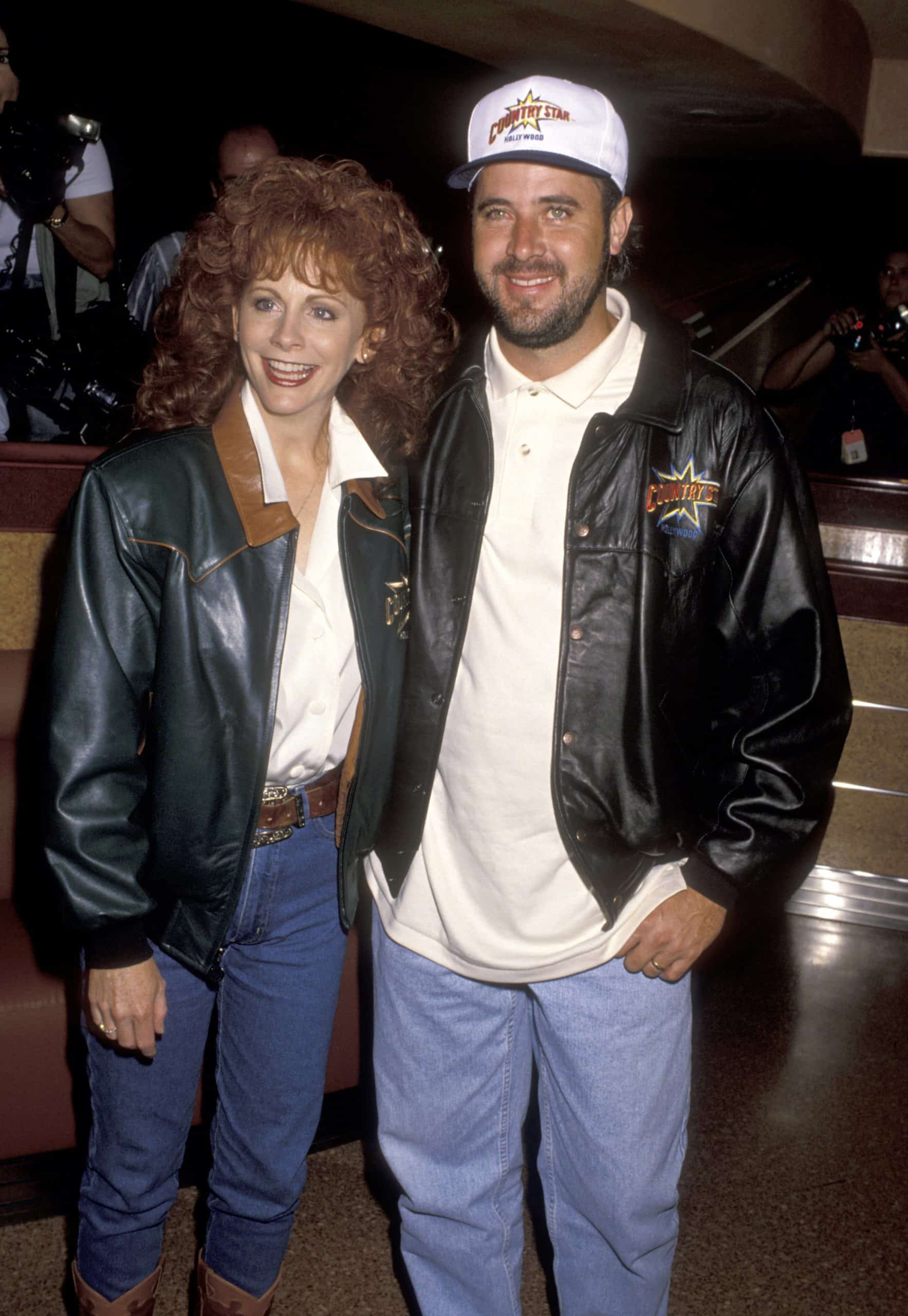 Reba McEntire with Vince Gill in 1994