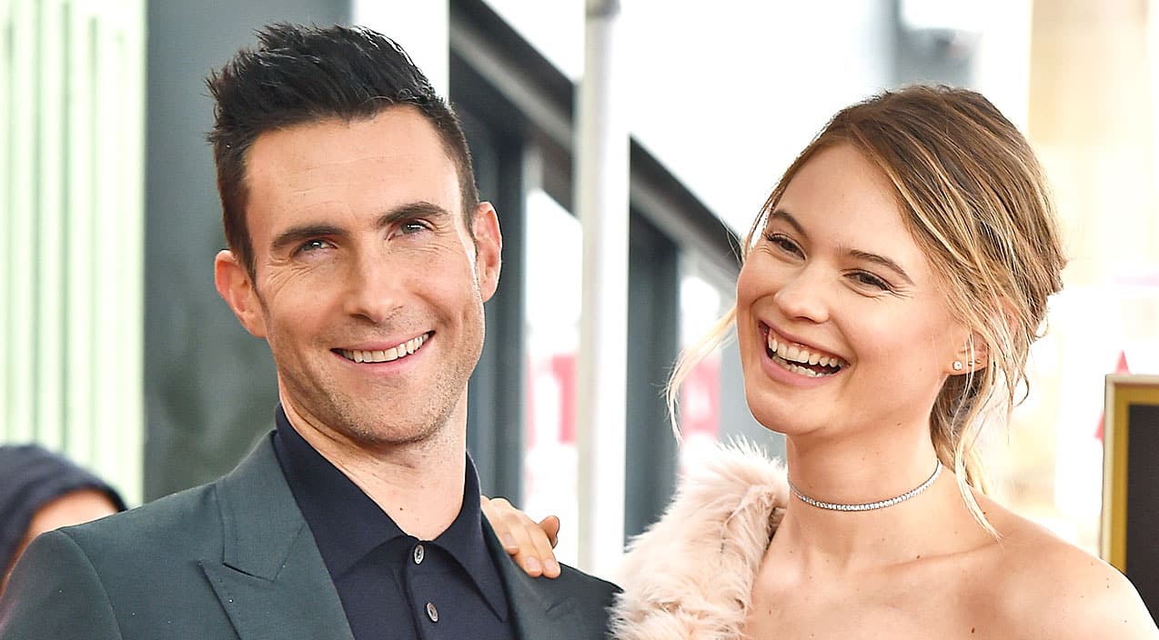 Adam Levine’s New Baby Looks Like His Spitting Image In First-Ever
