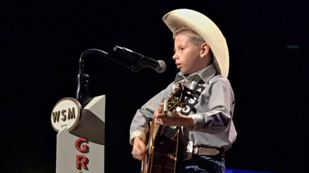 Flashback 11Year Old Walmart Yodeler, Mason Ramsey, Makes Grand Ole