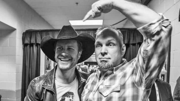 garth brooks black cowboy hat