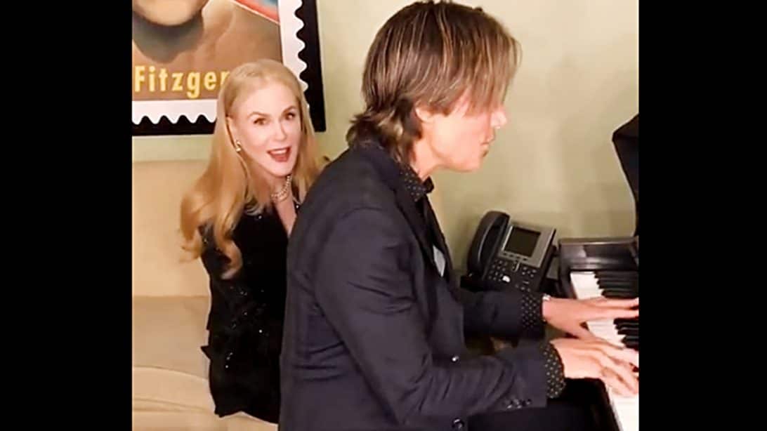 Rare Video Captures Sweet Backstage Duet Between Keith Urban & Nicole