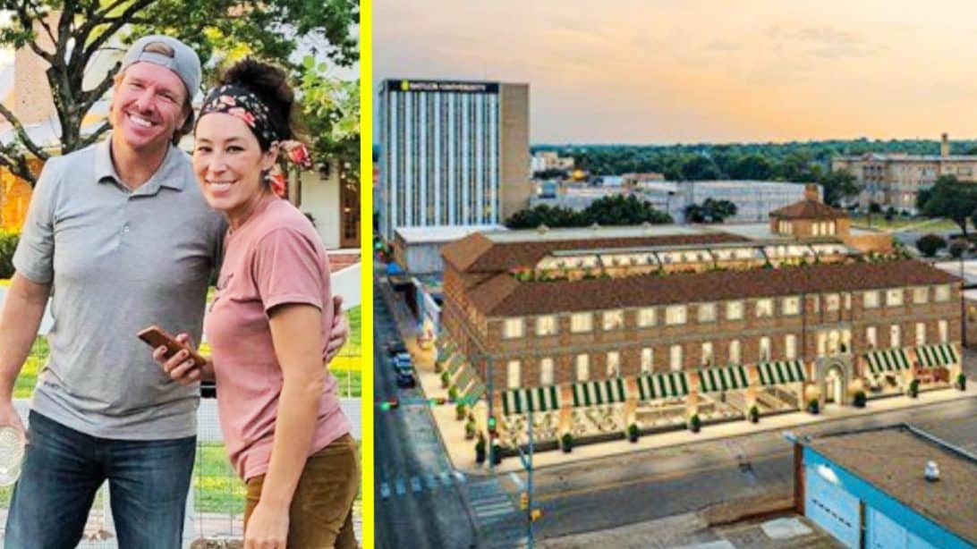 Chip & Joanna Gaines Announce They're Opening A Hotel In Waco, Texas In