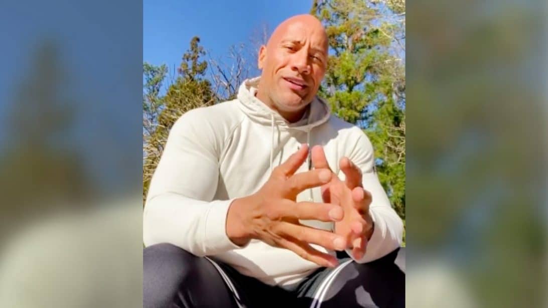 After Dad’s Death, "The Rock" Posts Video Telling Fans To Hug Their