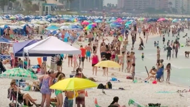 Thousands Visit Florida Beaches & Ignore “Social Distancing ...