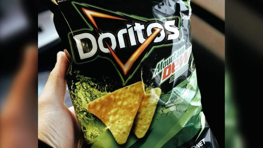 Doritos Launches New Mountain Dew Flavor With Limited Availability
