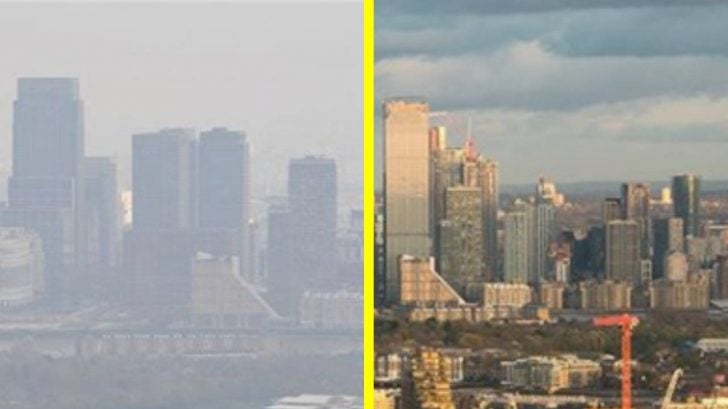 Air Pollution Before And After