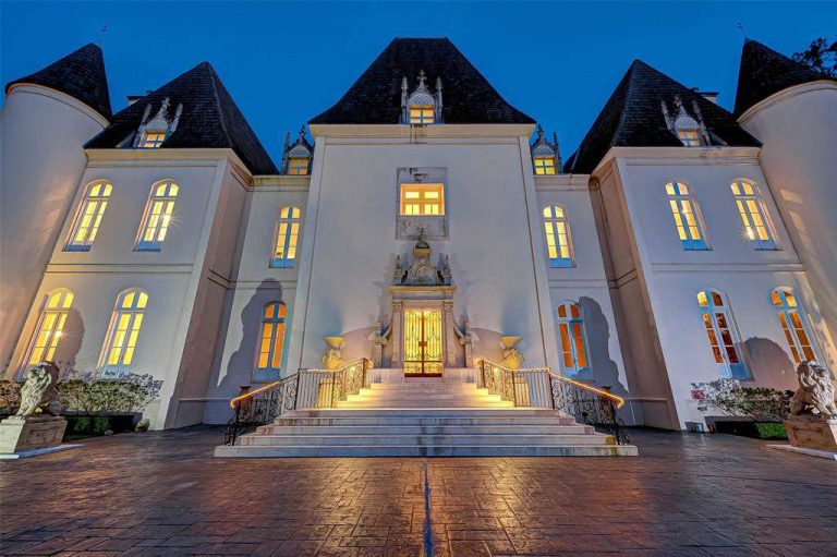 French Castle For Sale in Houston, Texas Just 12,000,000