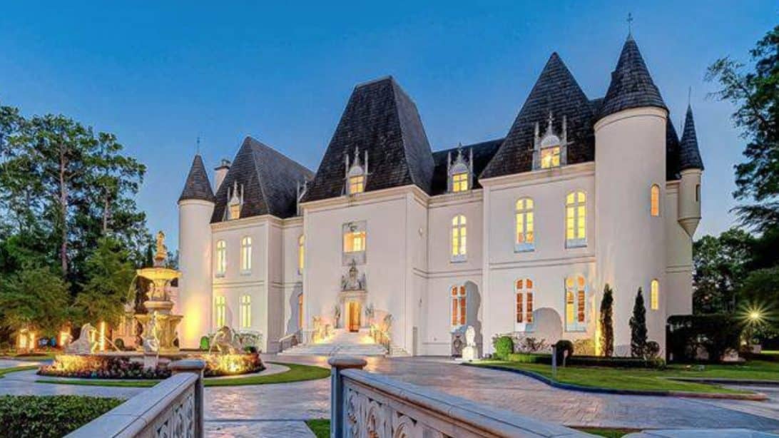 French Castle For Sale in Houston, Texas Just 12,000,000