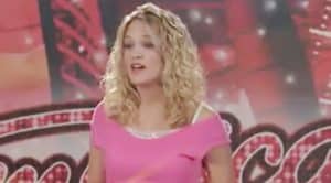 Carrie Underwood auditions for "American Idol"