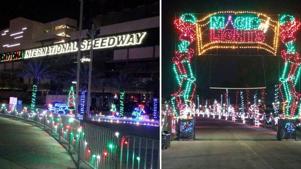 Daytona Speedway DriveThru Christmas Light Show