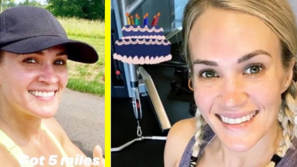 4 Photos Of Carrie Underwood Without Makeup
