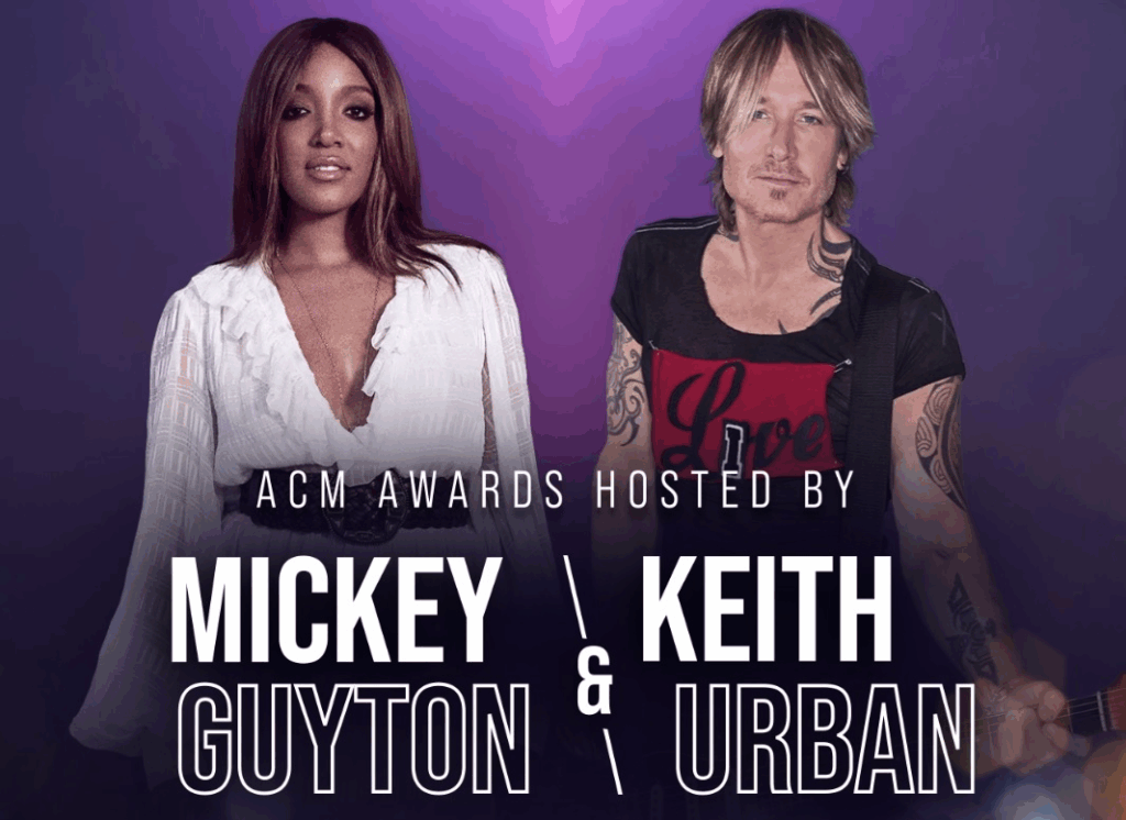 Mickey Guyton and Keith Urban co-hosted the 2021 ACM Awards