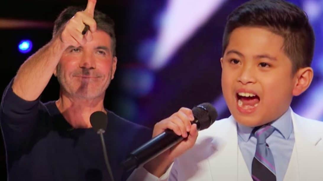 10-Year-Old Performs Celine Dion Song On 