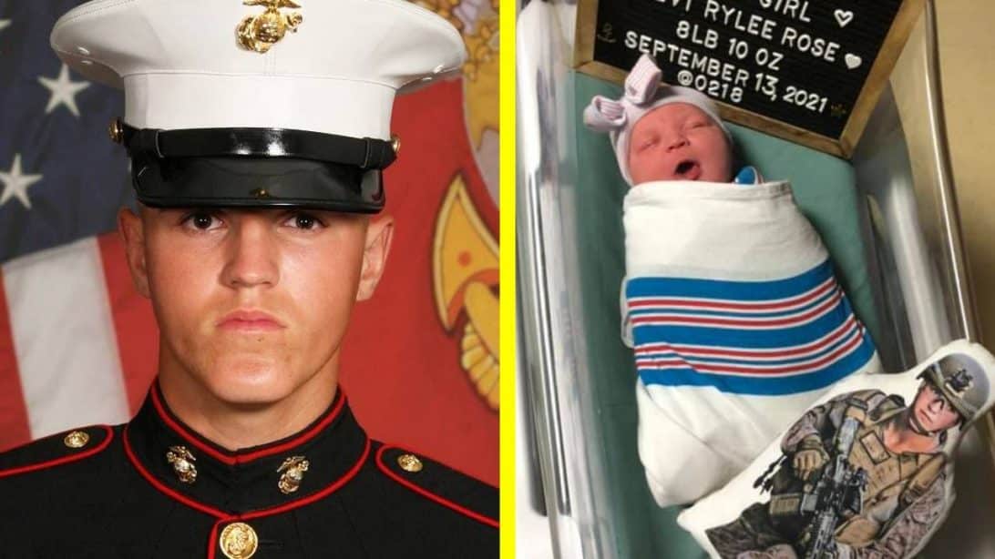 Widow Of Marine Who Was Killed In Kabul Attack Gives Birth Country