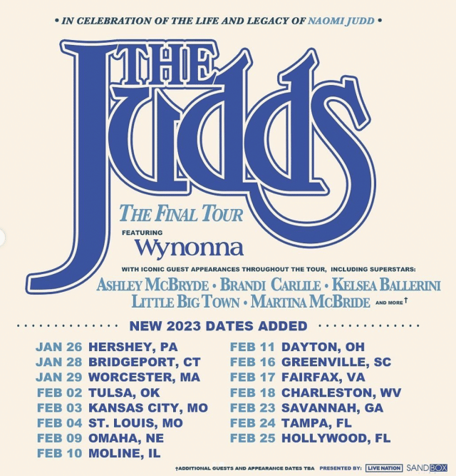 The Judds: The Final Tour extended 
