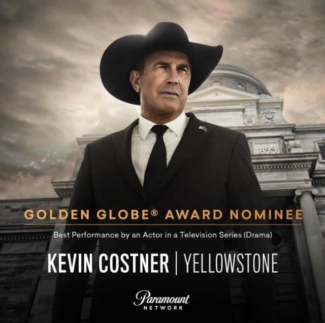 Kevin Costner Golden Globe nomination