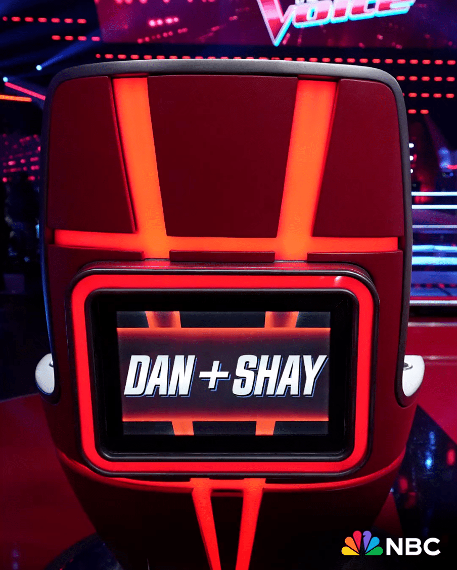 Dan + Shay make history as first duo to coach on The Voice.