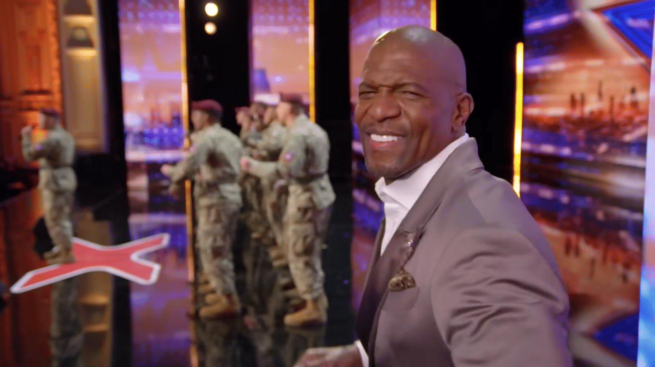 Terry Crews couldn't help but join in on the fun. 