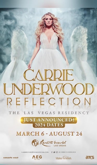 Carrie Underwood extends her Las Vegas residency