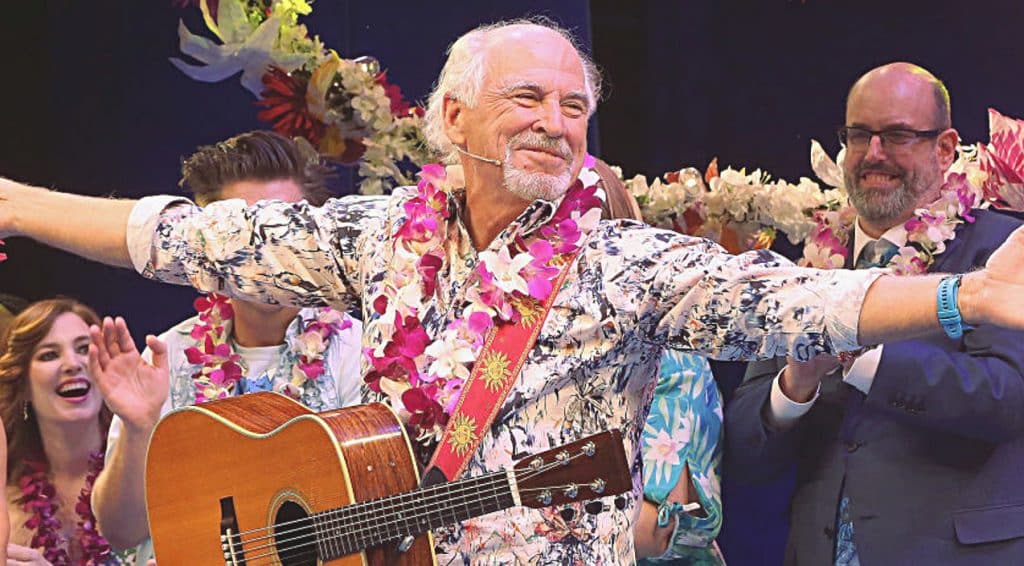 New Music Video for "Bubbles Up" Shows Footage of Jimmy Buffett Doing