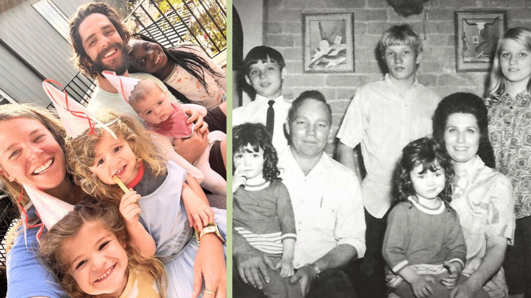 Thomas Rhett and his family, Loretta Lynn and her family