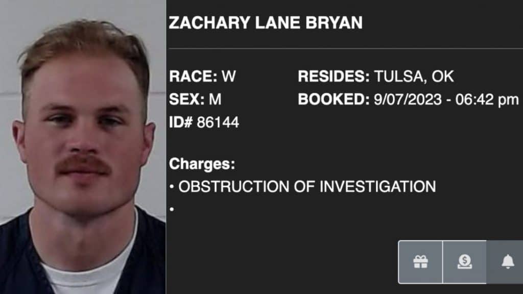Zach Bryan Arrested In Oklahoma