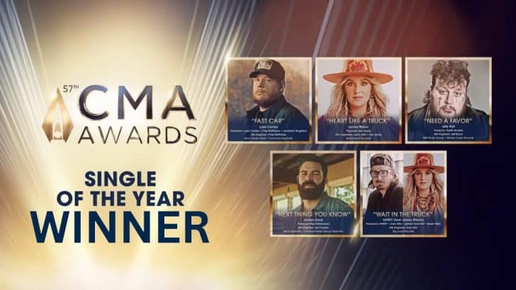 Single Of The Year Winner Announced At 2023 CMA Awards