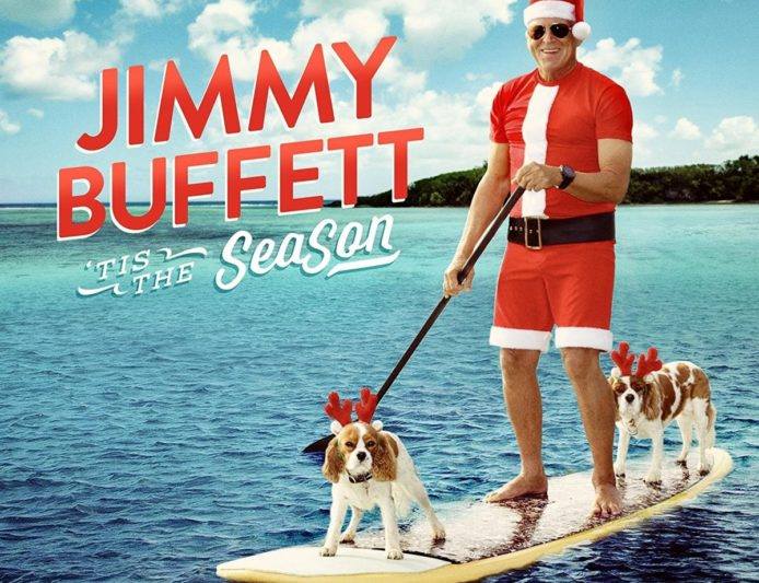 Cover art for the Jimmy Buffett Christmas album 'Tis the SeaSon