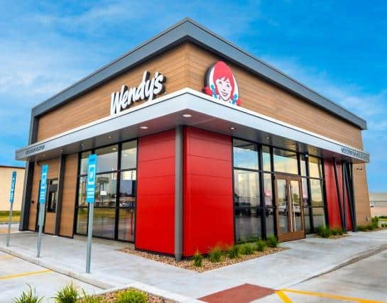 Wendy's fast food restaurant 