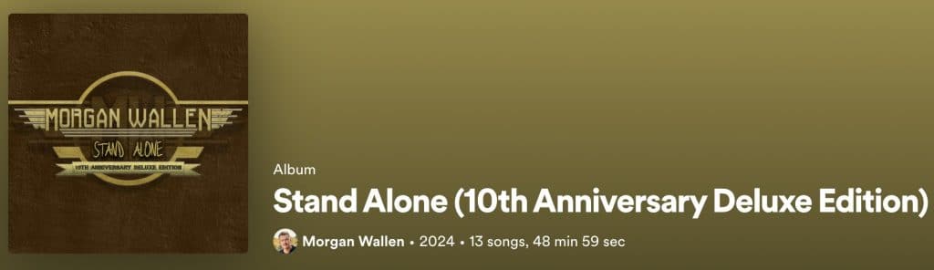 Stand Alone 10th Anniversary 