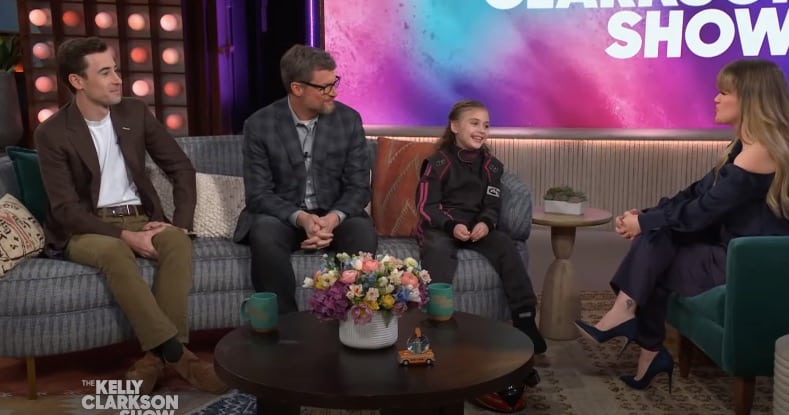 Dale Jr. & Ryan Blaney surprise a young NASCAR fan on "The Kelly Clarkson Show"