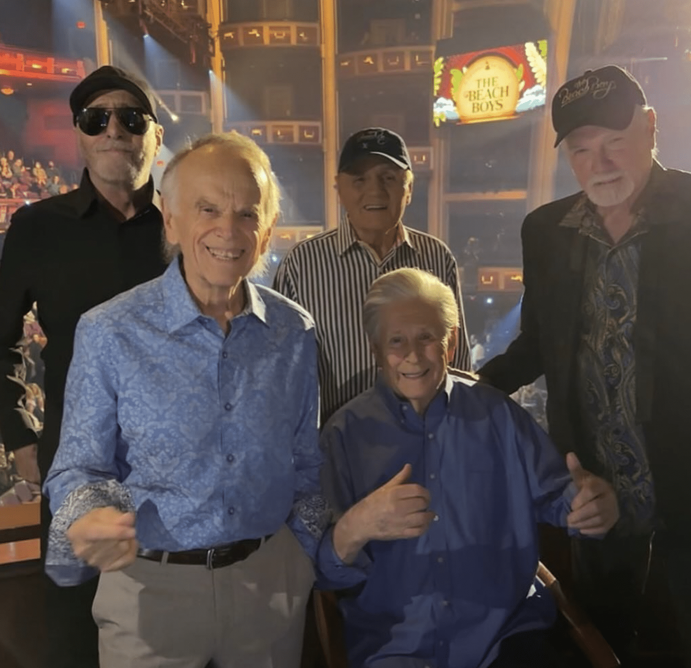 Brian and the ‘Boys reunite for “A GRAMMY Salute To The Beach Boys Tribute Concert” at the Dolby Theatre in Hollywood, California.
