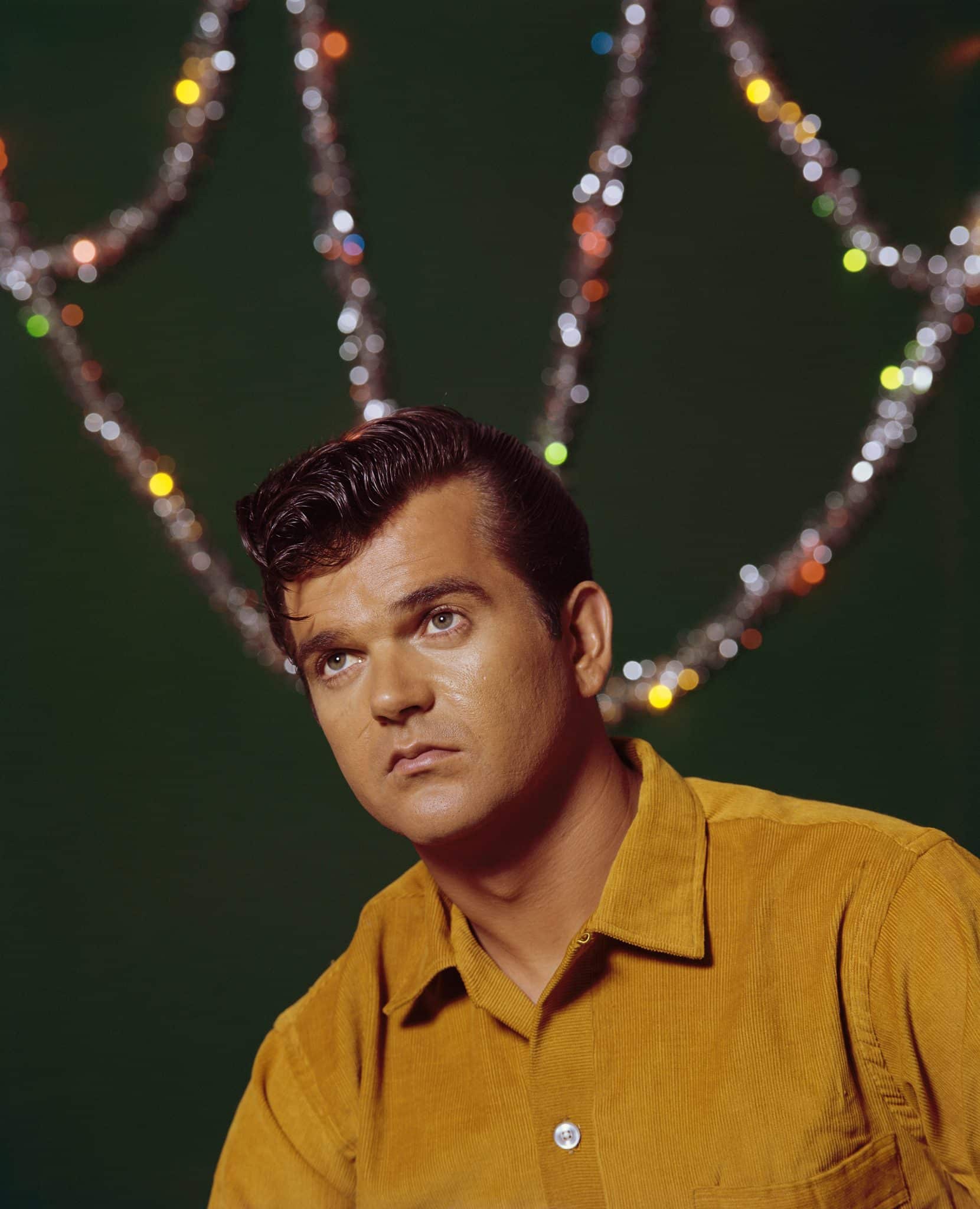 Conway Twitty sporting his early career hairstyle