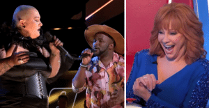 Reba McEntire used her playoff pass in the "Voice" battle between L. Rodgers and Tae Lewis