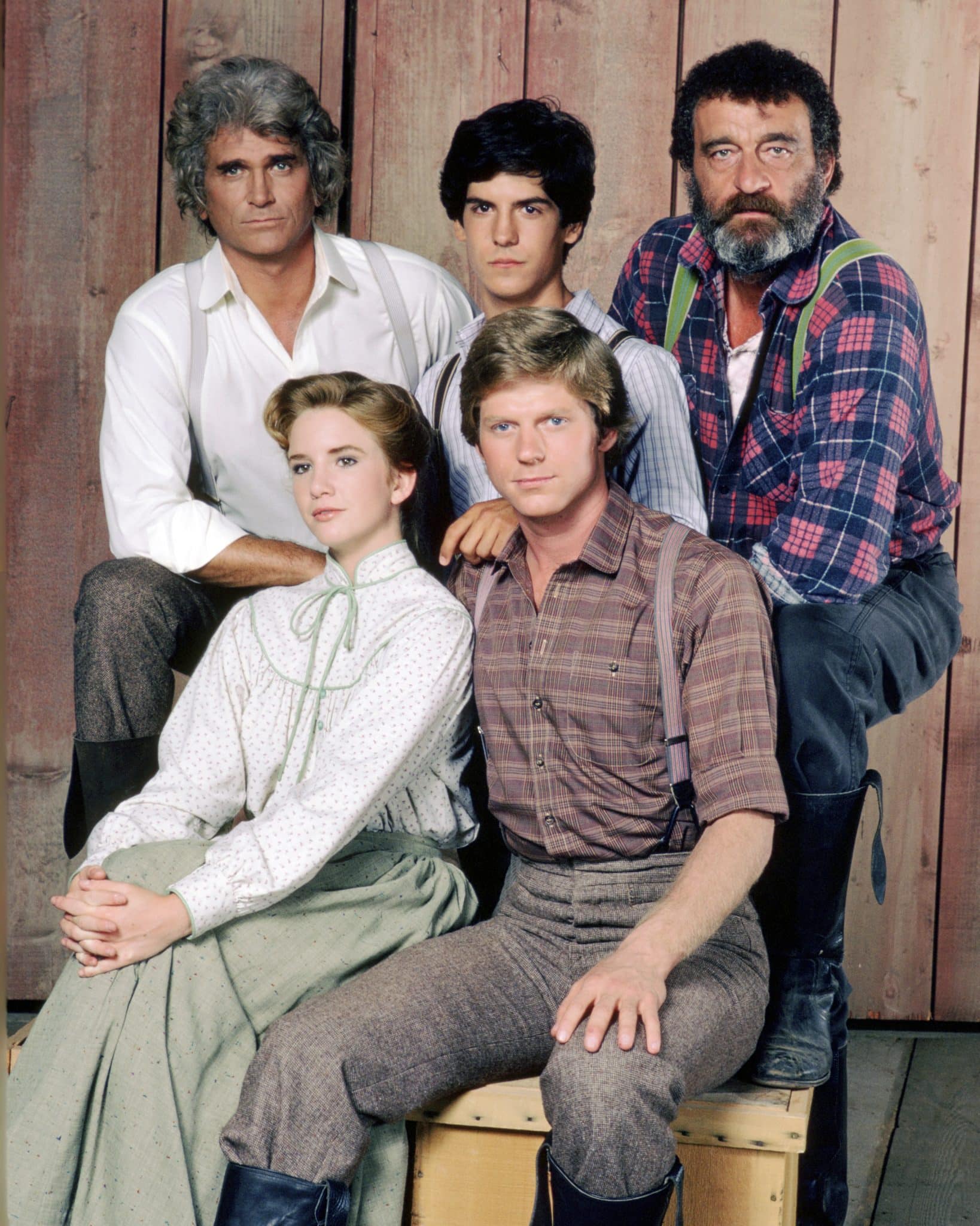 Some "Little House" cast members, including Melissa Gilbert and Dean Butler, who shared an on-screen kiss.