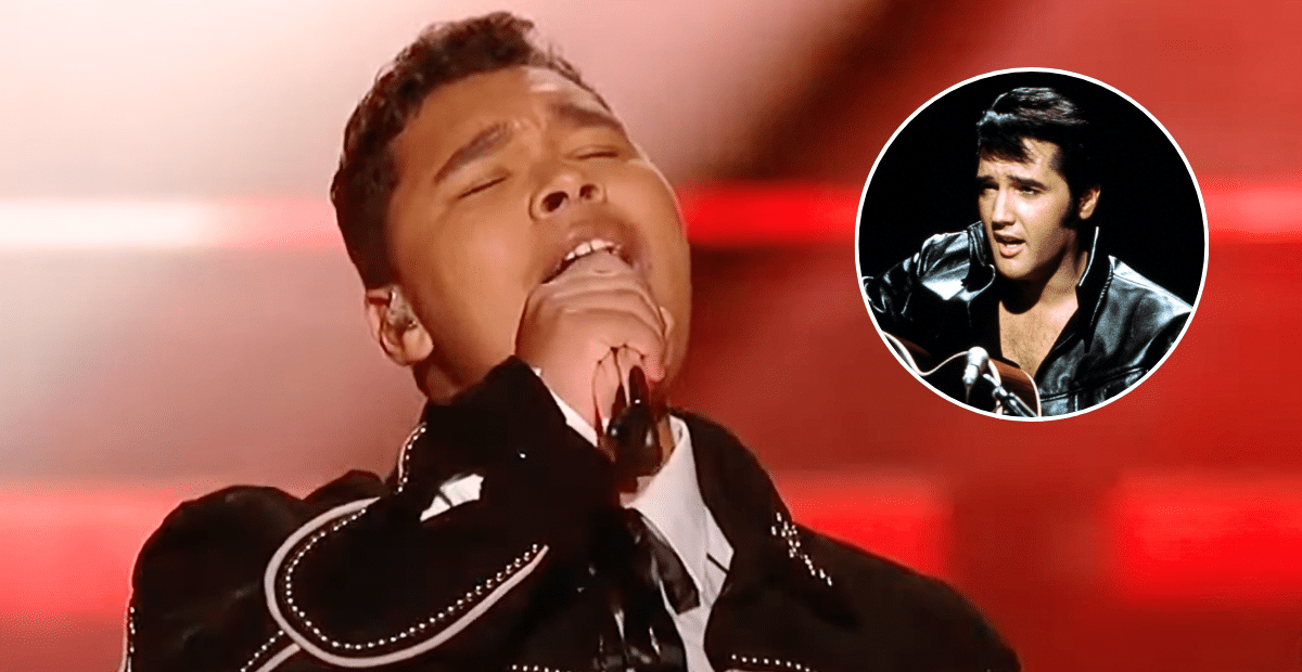 Triston Harper Gives Electrifying Performance Of Elvis' “Heartbreak