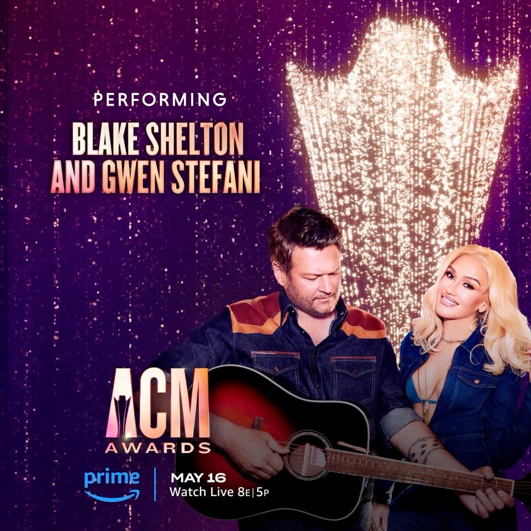 Blake Shelton and Gwen Stefani will sing at the 2024 ACM Awards