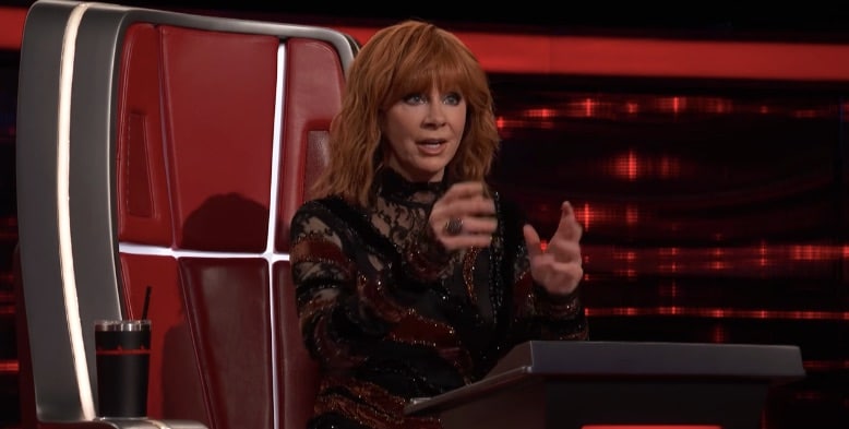 Reba McEntire compliments Josh Sanders after his "White Horse" cover on "The Voice"