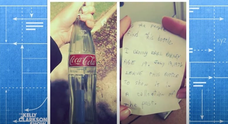 Chip and Joanna Gaines discovered this message in a bottle during one of their projects