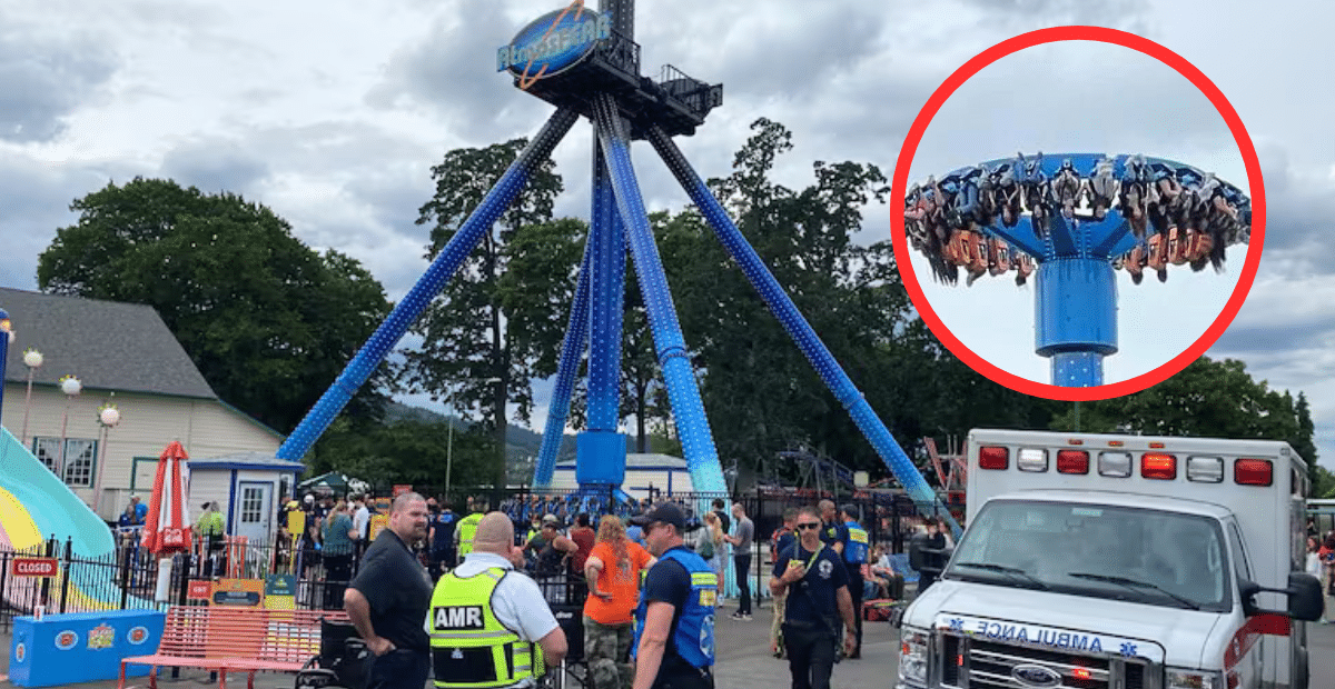 Passenger Speaks Out After Rescue From Upside-Down Amusement Park Ride