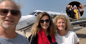 The Nelons before departing on the flight that would claim their lives