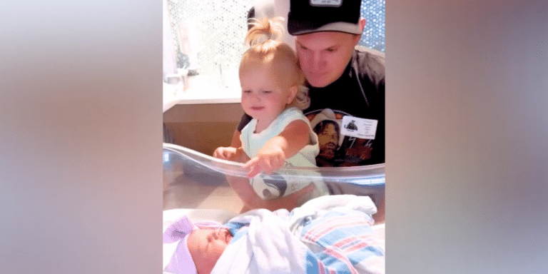 Jon Pardi Posts Precious Video Of Daughter Presley Meeting Her Baby Sister