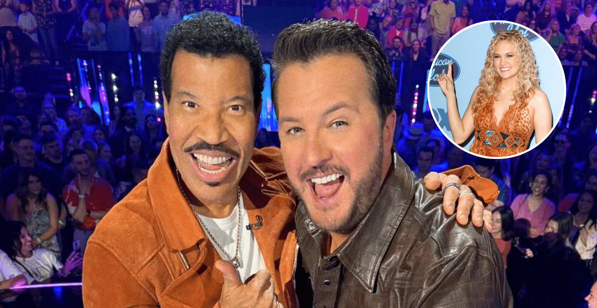 Luke Bryan & Lionel Richie React To Carrie Underwood New "Idol(02)