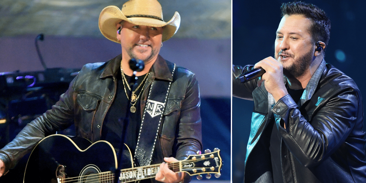 Jason Aldean Pays Tribute To "Best Friend" Luke Bryan At ACM Honors