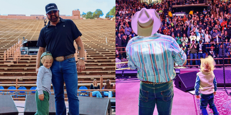 Randy Houser and Huck at Red Rocks