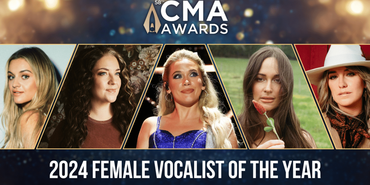 The 2024 CMA Award For Female Vocalist Of The Year Goes To...