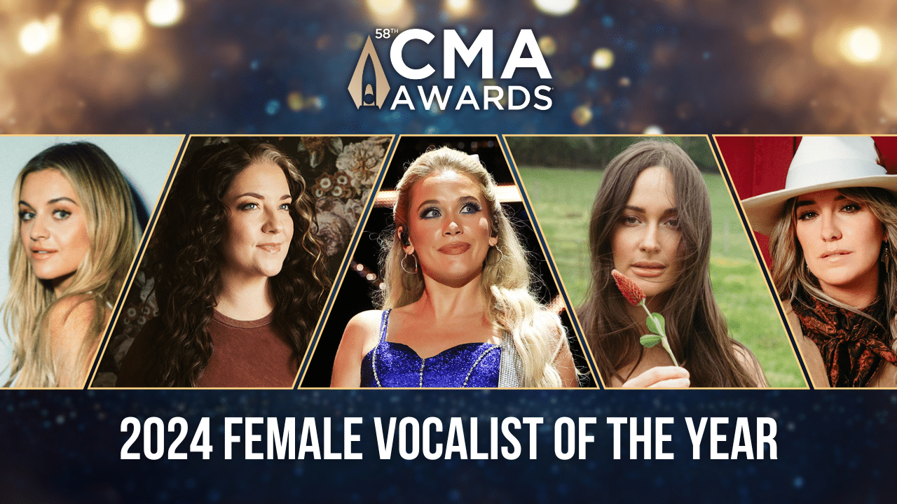 The 2024 CMA Award For Female Vocalist Of The Year Goes To...