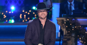 Cody Johnson performs "White Christmas" at the 2024 CMA Country Christmas