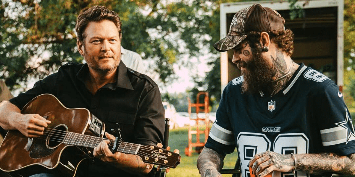 Post Malone & Blake Shelton's "Pour Me A Drink" Has Been Certified